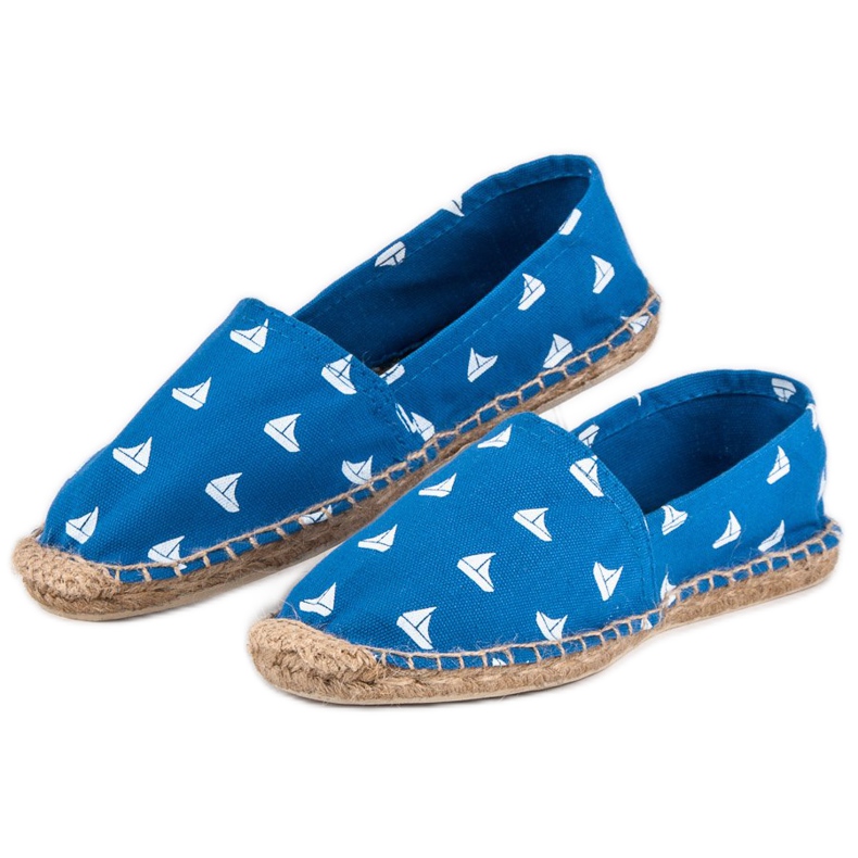 Blaue Espadrilles 2
