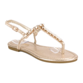 Comer Japanische Sandalen gelb 2