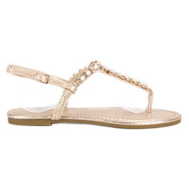 Comer Japanische Sandalen gelb 1