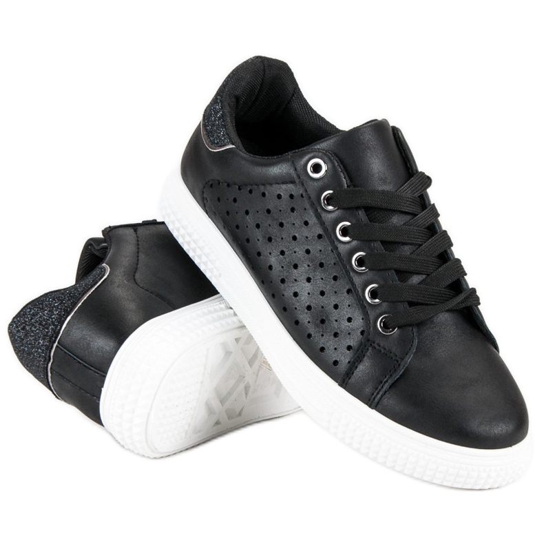 Schwarze Sportschuhe 2