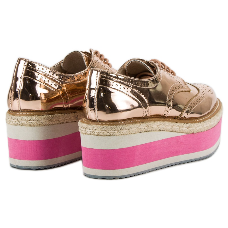 Corina Mode Keilschuhe gelb 1