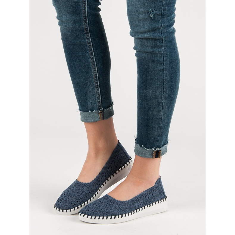 Filippo Ballerina in Blumen blau 1