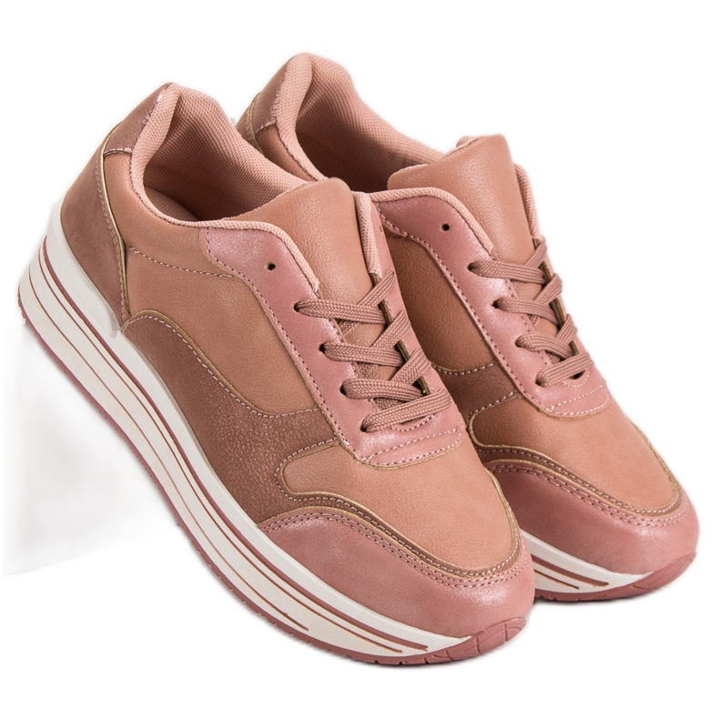 Rosa Sportschuhe 1
