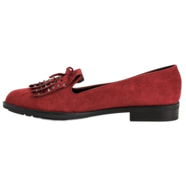 Sergio Todzi Wildleder-Loafer rot 1