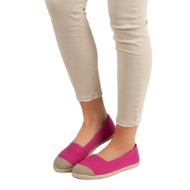 Modische rosa Espadrilles 1