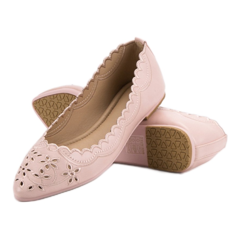 Ballerina in Spitz VICES rosa 1