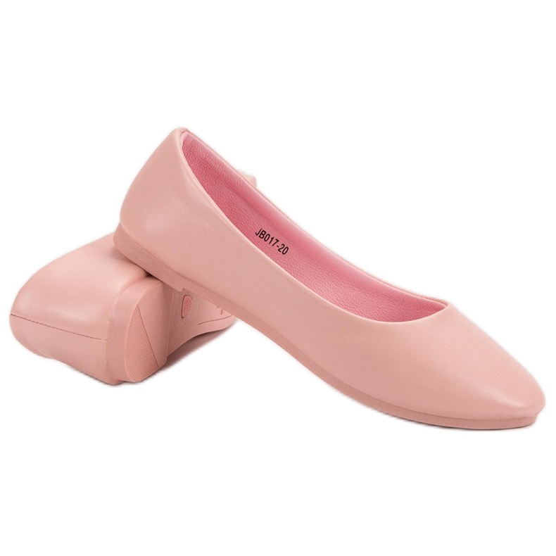 Klassische rosa VICES Ballerinas 1