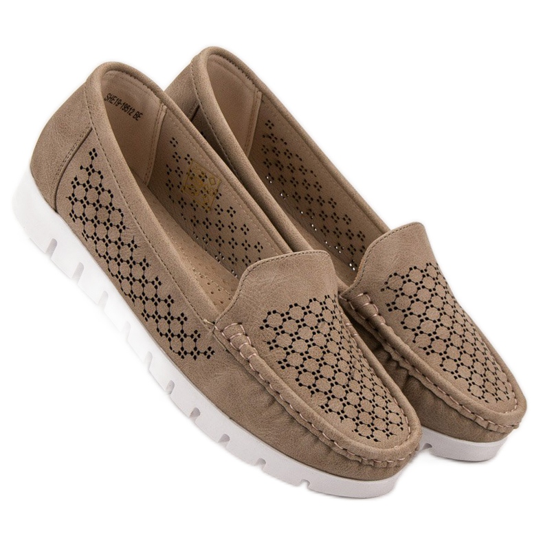 Vinceza Beige Slipper 2