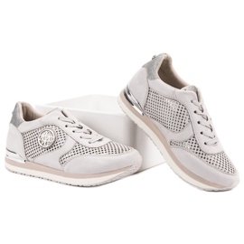 Aclys Durchbrochene Sportschuhe grau 1