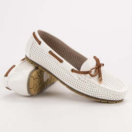 Kylie Bequeme Slipper weiß 2