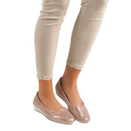 Vinceza Bequeme Ballerinas rosa 1