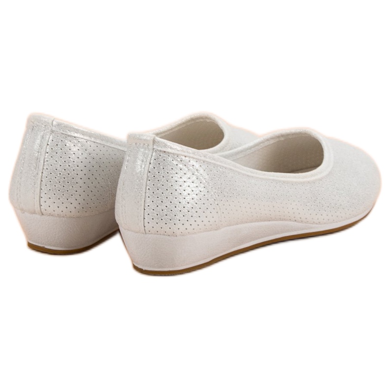 Vinceza Bequeme Ballerinas grau 2