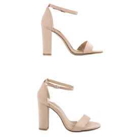 Seastar sexy Sandalen auf einer Bar braun 1