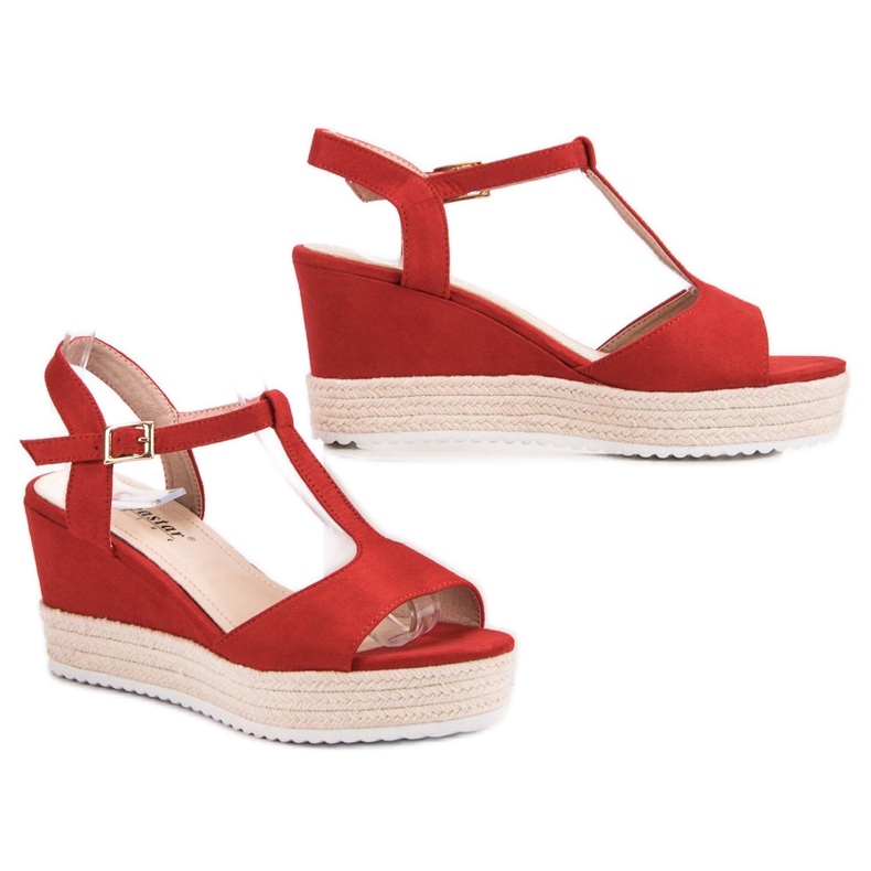 Seastar Espadrilles Rote Sandalen 2