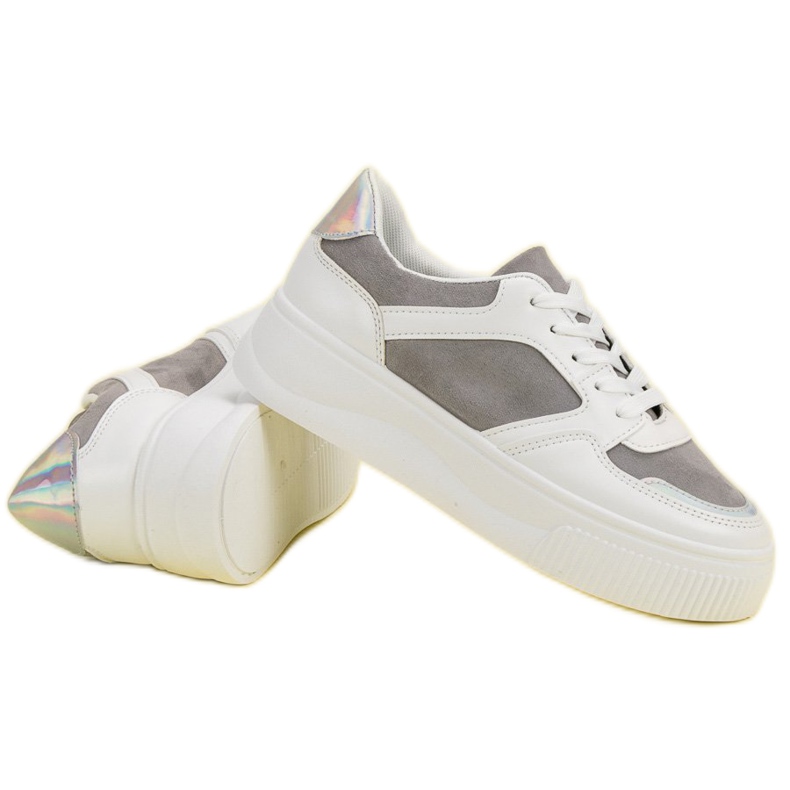 Seastar Modische Creeper weiß grau 1