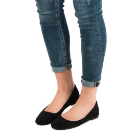 Primavera Klassische schwarze Ballerinas 2