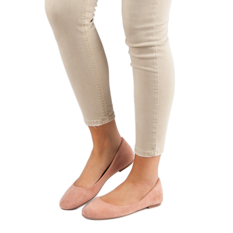 Primavera Klassische Puderballerinas rosa 1