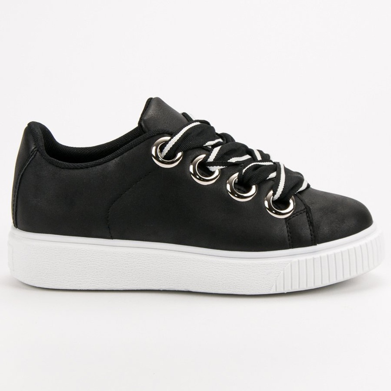 Sportschuhe mit Glitzer schwarz 2