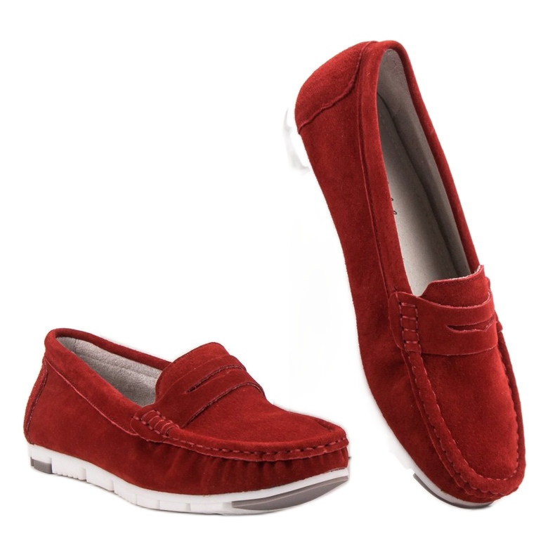 Filippo Rote Lederslipper 2