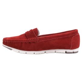 Filippo Rote Lederslipper 1