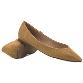 Corina Ballerina in Spitz braun 1