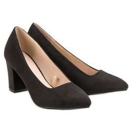 Klassische VINCEZA-Pumpen schwarz 1