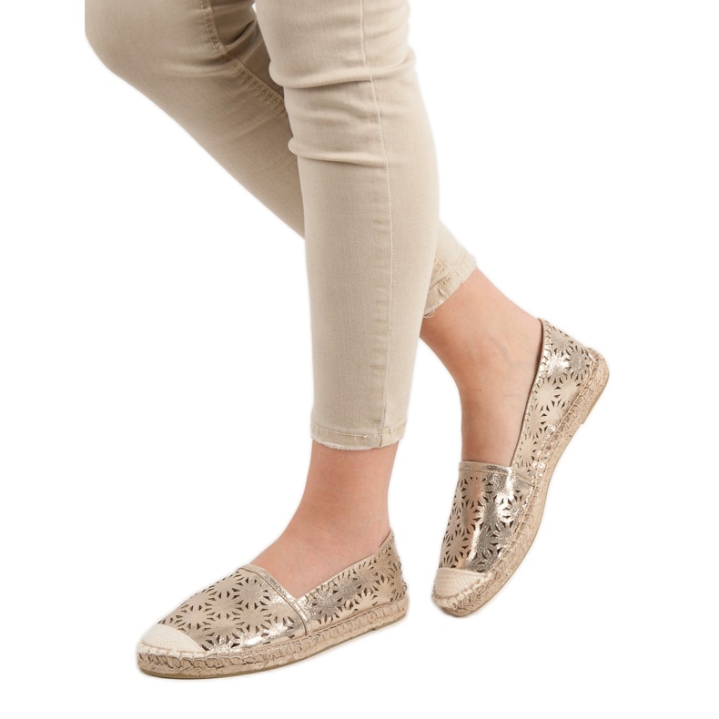 Cm Paris Textil-Espadrilles gelb 1