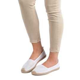 Seastar Weiße Textil-Espadrilles 1