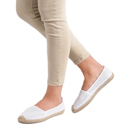 Seastar Weiße Textil-Espadrilles 2