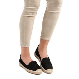 Lucky Shoes Schwarze durchbrochene Lords 1