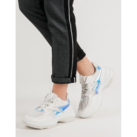 Kayla Weiße Sneaker mit Holo-Effekt 2