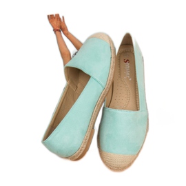 Seastar Espadrilles aus Wildleder in Mintgrün 2