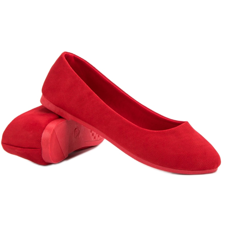 Seastar Bequeme Ballerinas rot 2