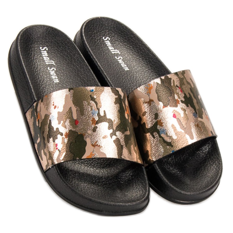 SHELOVET Moro-Hausschuhe gelb 2