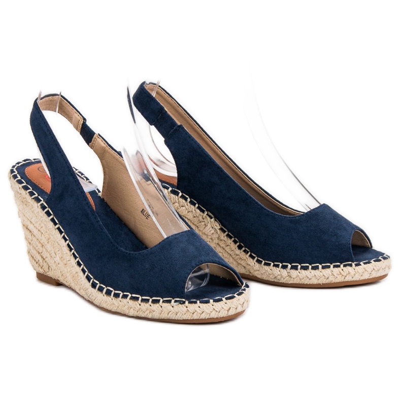 Seastar Keilsandalen blau marineblau 1