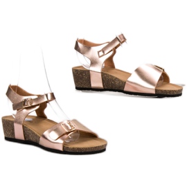 Seastar Klassische Keilsandalen rosa 1