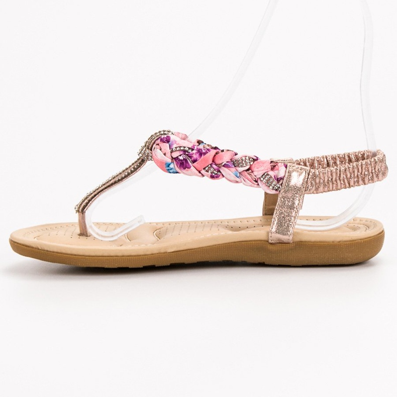 Cm Paris Modische japanische Sandalen rosa 1