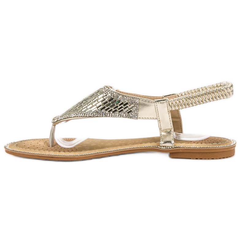 Encor Goldene japanische Sandalen 1