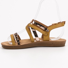 Seastar Modische Camel Sandalen braun 1