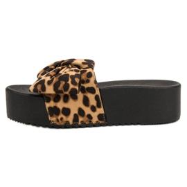 Queen Vivi Wildlederhausschuhe auf der Plattform schwarz braun 1