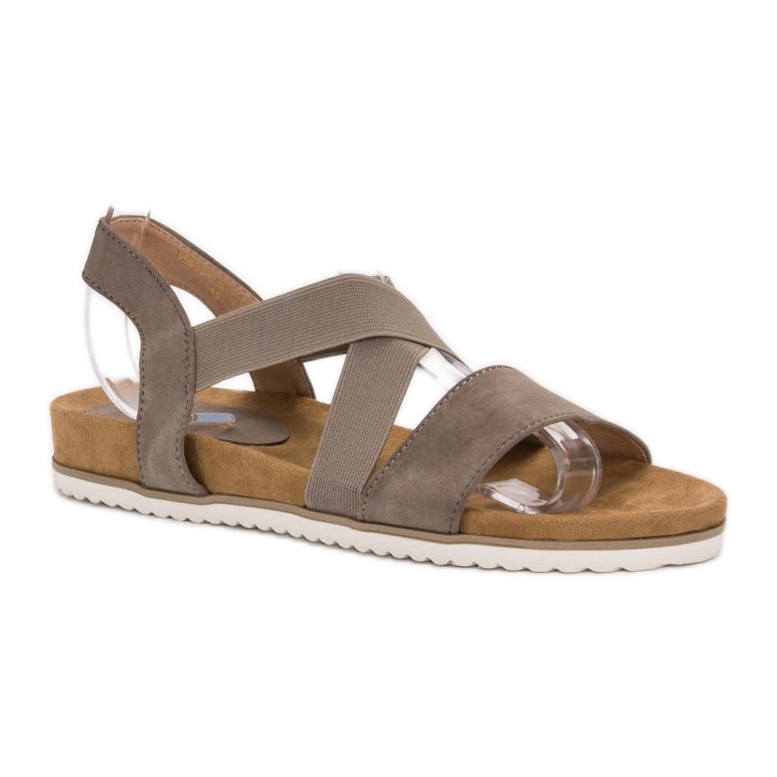 Evento Slip-On-Sandalen für Damen braun 1
