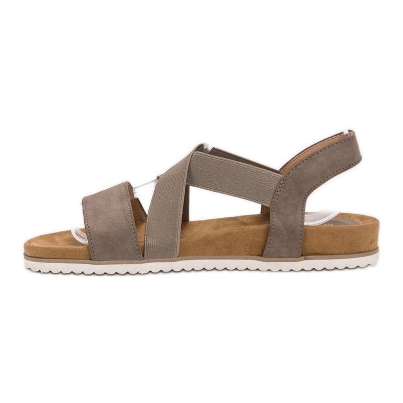Evento Slip-On-Sandalen für Damen braun 2