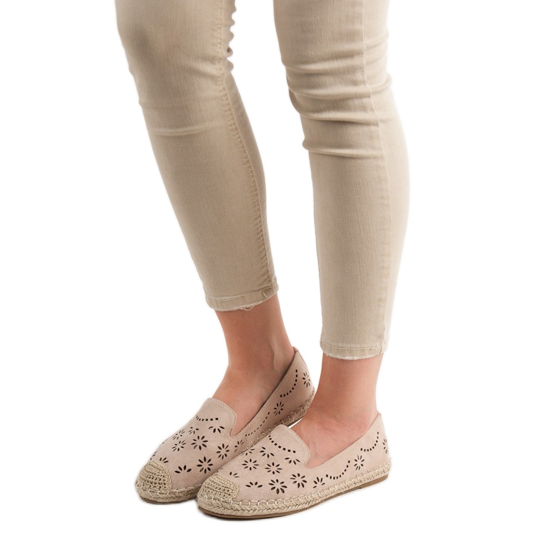 Primavera Durchbrochene Lords beige 1