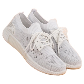 Primavera Weiße Slip-On Schuhe 1