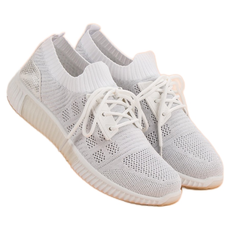 Primavera Weiße Slip-On Schuhe 1