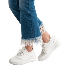 Ideal Shoes Sportschuhe für Damen weiß 1