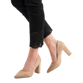 Anesia Paris Beige Pumps 1