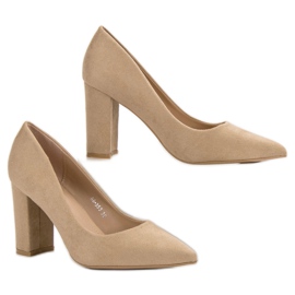 Anesia Paris Beige Pumps 2