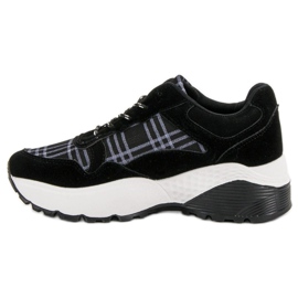 SHELOVET Schwarze Turnschuhe 2