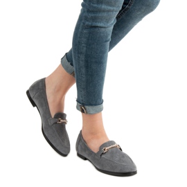 Balada Graue Wildleder-Loafer 2